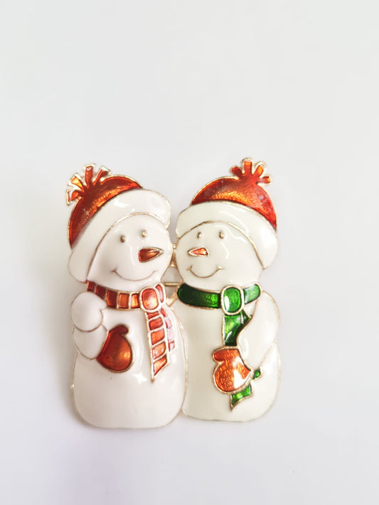 Kalėdinė sagė - Du draugiški sniego senukai