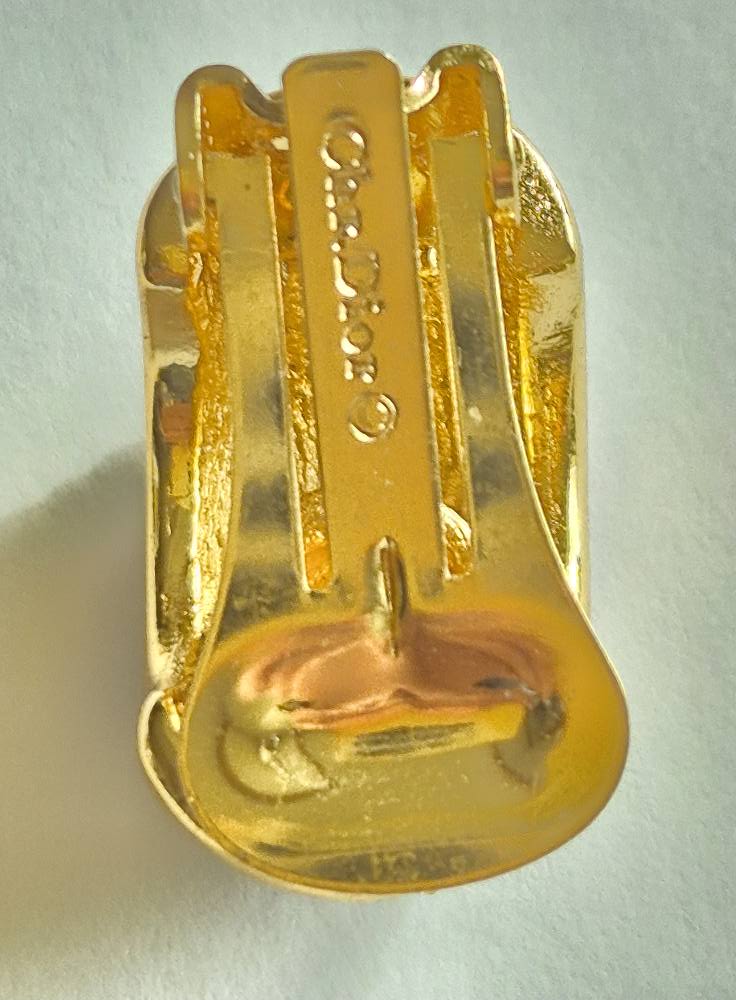 Vintažiniai DIOR klipsai