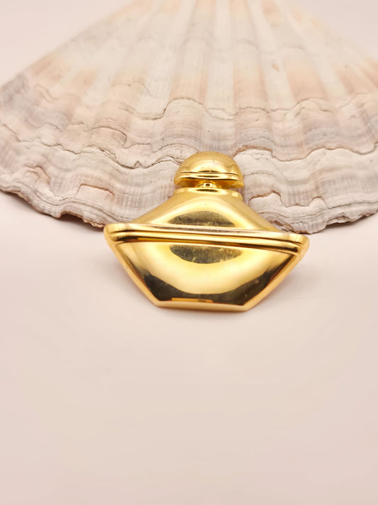 Guerlain Paris vintažinė sagė „Kvepalų buteliukas“ | 4 cm