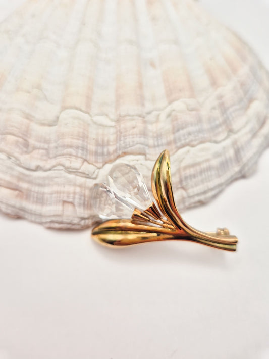 Swarovski Crystal Memories sagė „Gelė“ | Originali dėžutė | 4 cm