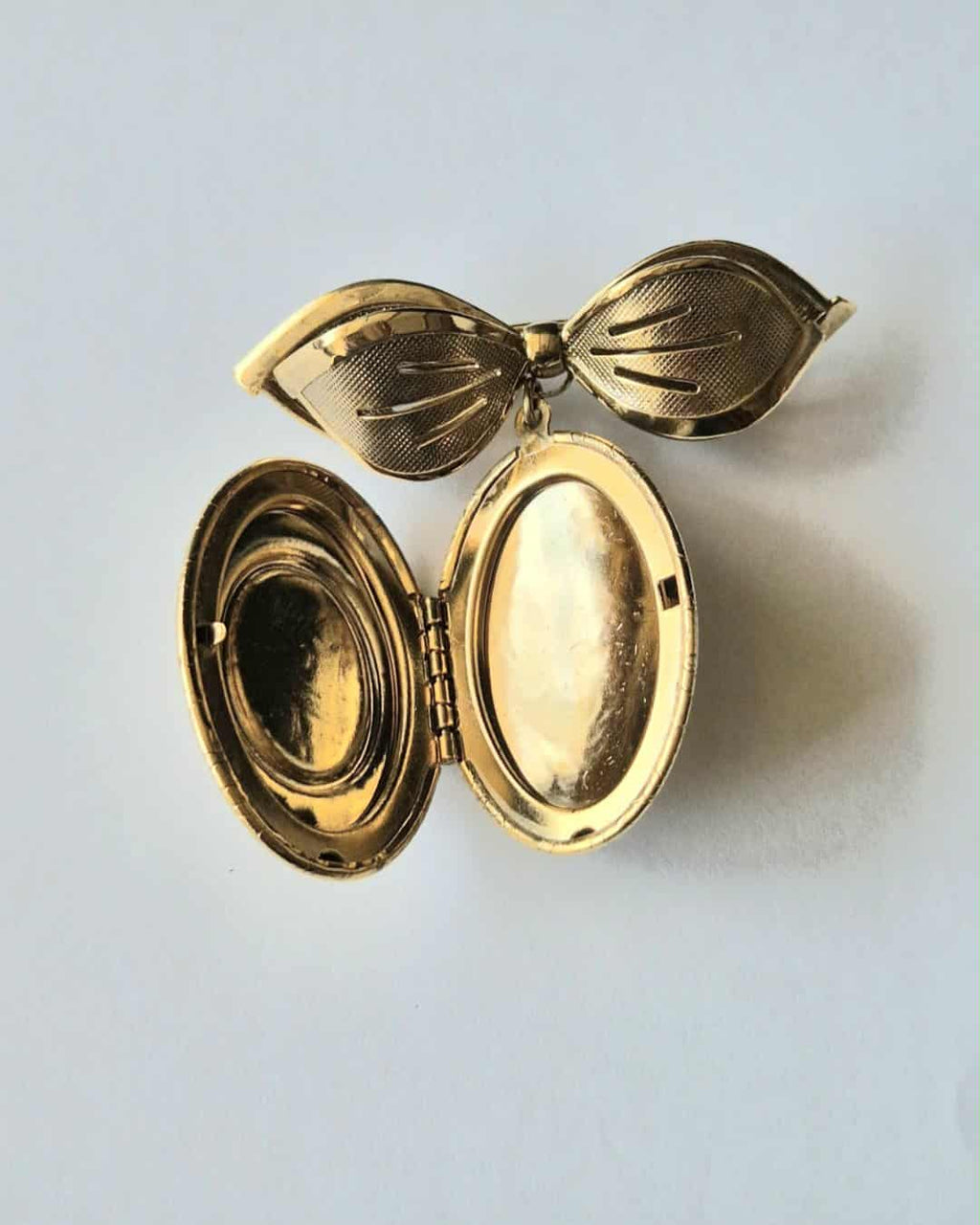 Vintažinė sagė-medalionas