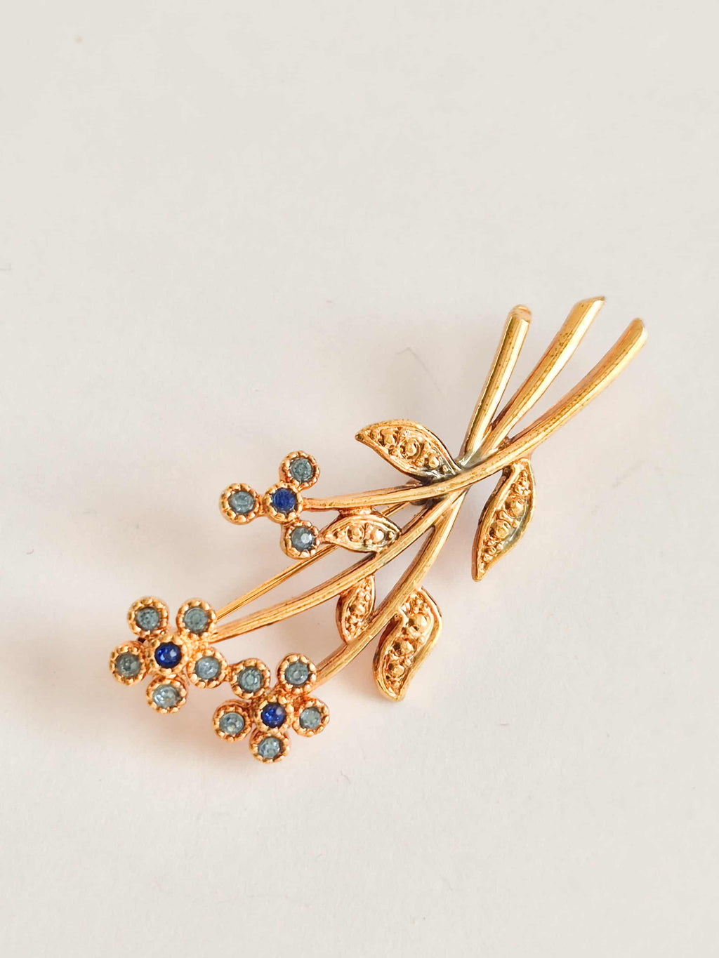 Movitex Vintažinė sagė su gėlėmis