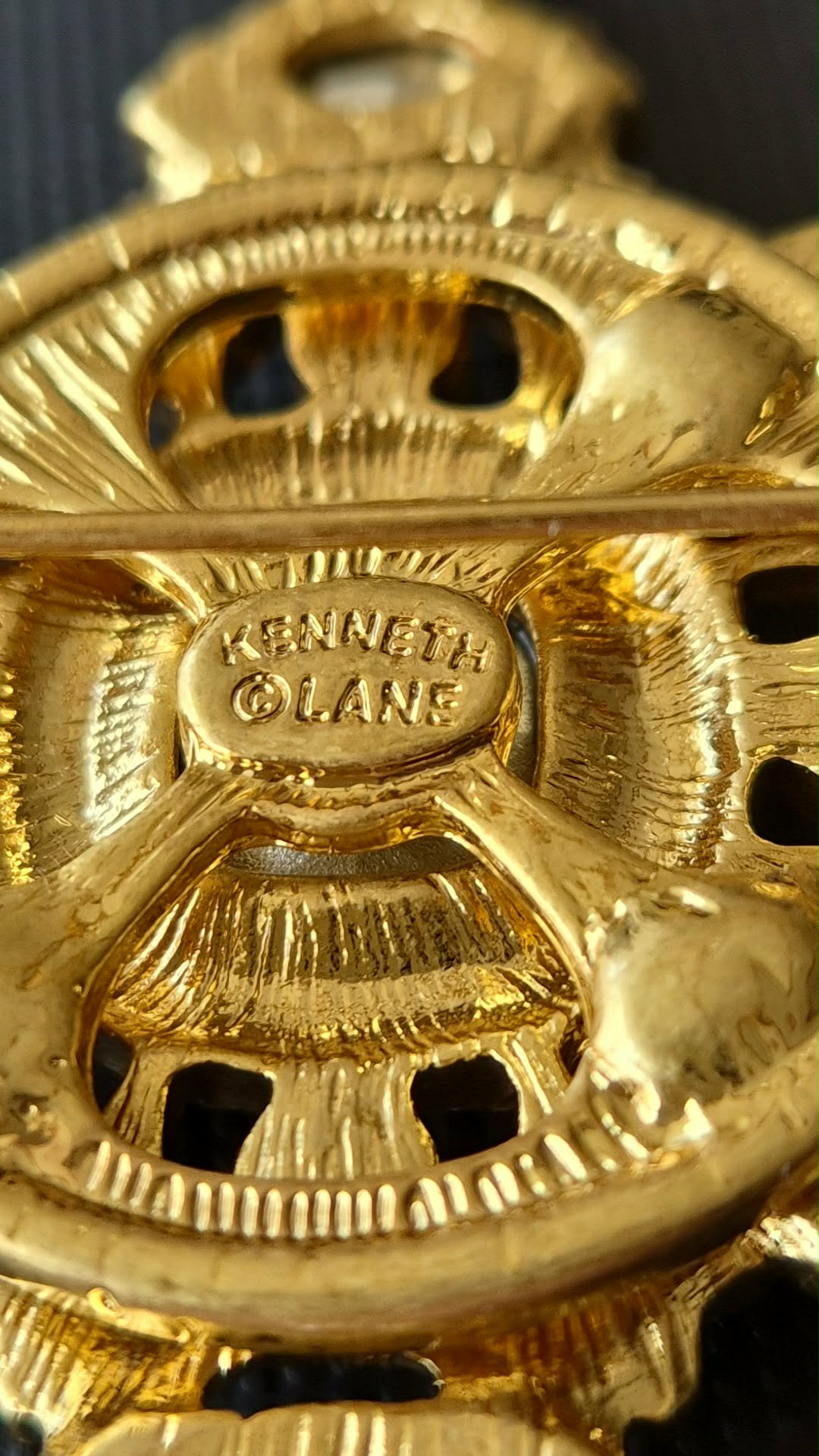 Kenneth Jay Lane vintažinė sagė