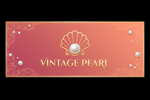Vintage Pearl platus dizainas